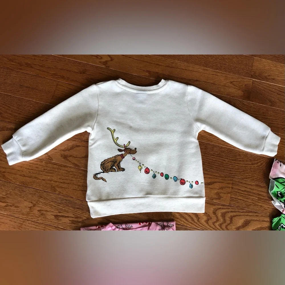 Toddler Girls Grinch Lot- size 3/4